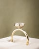 18k Yellow Gold | High Set | 2.09ct - D - VVS2 Emerald Lab Diamond