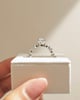 Platinum | 1.47ct - D - VVS2 Oval Lab Diamond | Lab Diamond side stones