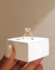 18k Yellow Gold | 1.83ct - F - VS1 Oval Lab Diamond | Lab Diamond side stones
