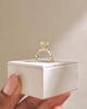 18k Yellow Gold | 2.01ct - F - VVS2 Oval Lab Diamond | Lab Diamond side stones