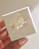 18k Yellow Gold | 1.97ct - D - VVS2 Oval Lab Diamond | Lab Diamond side stones