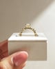18k Yellow Gold | 1.51ct - E - VVS2 Oval Lab Diamond | Lab Diamond side stones