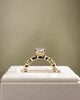 18k Yellow Gold | 2.04ct - D - VVS2 Oval Lab Diamond | Lab Diamond side stones