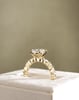 18k Yellow Gold | 2.04ct - D - VVS2 Oval Lab Diamond | Lab Diamond side stones