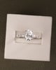 Platinum | 1.91ct - F - VVS2 Oval Lab Diamond | Lab Diamond side stones