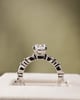 Platinum | 1.6ct - D - VS1 Oval Lab Diamond | Lab Diamond side stones