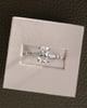 Platinum | 1.6ct - D - VS1 Oval Lab Diamond | Lab Diamond side stones