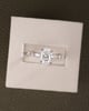Platinum | 1.61ct - D - VVS2 Oval Lab Diamond | Lab Diamond side stones