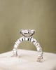 Platinum | 2.02ct - D - VVS1 Oval Lab Diamond | Lab Diamond side stones