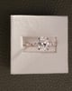 18k Rose Gold | 2.04ct - D - VVS1 Oval Lab Diamond | Lab Diamond side stones