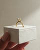 18k Yellow Gold | 2.07ct - F - VVS2 Oval Lab Diamond | Lab Diamond side stones