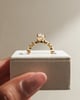 18k Yellow Gold | 2.07ct - F - VVS2 Oval Lab Diamond | Lab Diamond side stones
