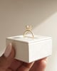 18k Yellow Gold | 2.08ct - F - VS1 Round Lab Diamond | Lab Diamond side stones