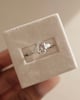 Platinum | 9x6.5mm Oval Moissanite | Lab Diamond side stones
