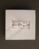 18k Yellow Gold | 1ct - D - VVS2 Oval Lab Diamond | Lab Diamond side stones