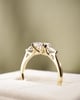 18k Yellow Gold | 1ct - D - VVS2 Oval Lab Diamond | Lab Diamond side stones