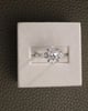 Platinum | 2.2ct - D - VVS1 Oval Lab Diamond | Lab Diamond side stones