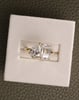 18k Yellow Gold | 1.53ct - F - VS1 Pear Lab Diamond | 2.02ct - F - VVS2 Emerald Lab Diamond