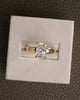 18k Yellow Gold | Low Set | 2.1ct - D - VVS2 Radiant Lab Diamond | Lab Diamond side stones