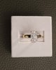 18k Yellow Gold | Low Set | 2.02ct - F - VS1 Radiant Lab Diamond | Lab Diamond side stones