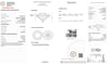 18k Rose Gold | 2.6ct - F - VS1 Round Lab Diamond | Lab Diamond side stones