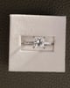 Platinum | 2.05ct - F - VVS2 Princess Lab Diamond | Lab Diamond side stones
