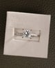 Platinum | 2.05ct - F - VVS2 Princess Lab Diamond | Lab Diamond side stones