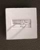 Platinum | 1.58ct - E - VVS2 Elongated Cushion Lab Diamond | Lab Diamond side stones