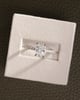 Platinum | 1.58ct - E - VVS2 Elongated Cushion Lab Diamond | Lab Diamond side stones