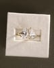 18k Yellow Gold | 1.84ct - E - VVS2 Pear Lab Diamond | 1.84ct - E - VVS2 Oval Lab Diamond