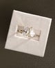 18k Yellow Gold | 1.84ct - E - VVS2 Pear Lab Diamond | 1.84ct - E - VVS2 Oval Lab Diamond