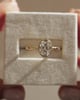 18k Yellow Gold | RTS AU - online | 9x6.5mm Oval Moissanite