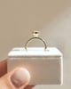 18k Yellow Gold | RTS AU - online | 9x6.5mm Oval Moissanite