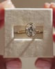 18k Yellow Gold | RTS AU - online | 11x8mm Oval Moissanite