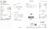 18k Yellow Gold / Platinum | 1.64ct - E - VS1 Round Lab Diamond | Lab Diamond side stones