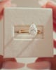 18k Yellow Gold | 10x7mm Pear Moissanite