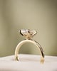 18k Yellow Gold | 2.54ct - D - VS1 Oval Lab Diamond | Lab Diamond side stones