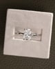 Platinum | High Set | 2.48ct - E - VS1 Elongated Cushion Lab Diamond | Lab Diamond side stones