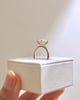 18k Yellow Gold | High Set | 1.96ct - E - VVS2 Elongated Cushion Lab Diamond | Lab Diamond side stones