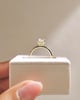 18k Yellow Gold | High Set | 1.99ct - E - VS1 Elongated Cushion Lab Diamond | Lab Diamond side stones