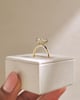 18k Yellow Gold | High Set | 2.06ct - E - VVS2 Elongated Cushion Lab Diamond | Lab Diamond side stones | #2