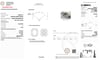 Platinum | High Set | 2.03ct - D - VVS2 Elongated Cushion Lab Diamond | Lab Diamond side stones