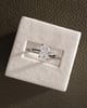 Platinum | High Set | 2.03ct - D - VVS2 Elongated Cushion Lab Diamond | Lab Diamond side stones