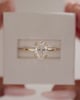 18k Yellow Gold | Low Set | 1.81ct - F - VS1 Oval Lab Diamond | Lab Diamond side stones