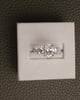 Platinum | 1.9ct - F - VVS2 Oval Lab Diamond | Lab Diamond side stones