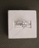 Platinum | 1.53ct - F - VS1 Oval Lab Diamond | Lab Diamond side stones