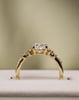 18k Yellow Gold | 1.35ct - D - IF Oval Lab Diamond | Lab Diamond side stones
