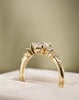 18k Yellow Gold | 1.03ct - E - VVS2 Oval Lab Diamond | Lab Diamond side stones
