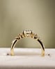 18k Yellow Gold | 1.03ct - E - VVS2 Oval Lab Diamond | Lab Diamond side stones