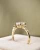 18k Yellow Gold | 1.78ct - D - VVS2 Oval Lab Diamond | Lab Diamond side stones